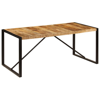 Eettafel 80 Cm Massief Ruw Mangohout