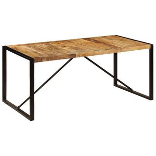 Eettafel 80 Cm Massief Ruw Mangohout