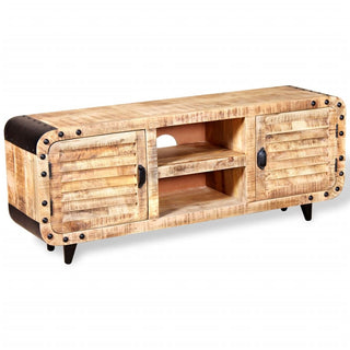 Tv-Meubel 120X30X50 Cm Massief Mangohout