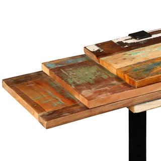 Wandtafel Verstelbaar Massief Gerecycled Hout