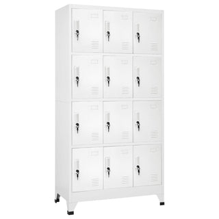 Lockerkast Met 6 Vakken 90X45X80 Cm Staal