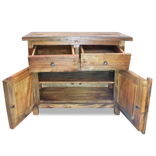 Dressoir 75X30X65 Cm Massief Gerecycled Hout