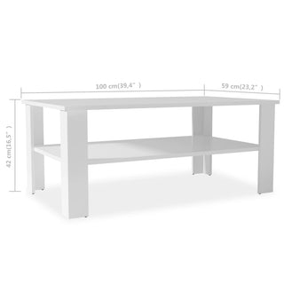 Salontafel 00X59X42 Cm Spaanplaat