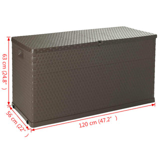 Tuinbox 120X56X63 Cm Polypropeen Rattan