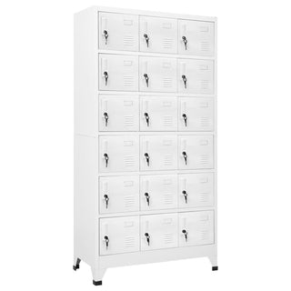 Lockerkast Met 6 Vakken 90X45X80 Cm Staal