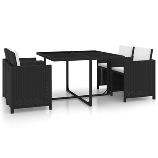 Tuinset Met Kussens Poly Rattan