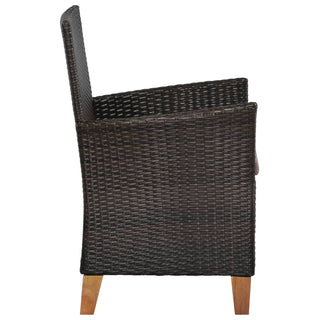 Tuinstoelen Met Kussens Poly Rattan