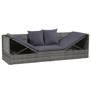 Tuinbed 200X60 Cm Poly Rattan