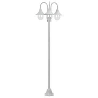 Paalverlichting Tuin E27 220 Cm Aluminium 3-Delig