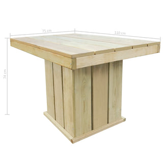 Tuintafel Geïmpregneerd Grenenhout