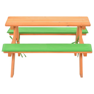 Kinderpicknicktafel Met Banken 89X79X50 Cm Massief Vurenhout