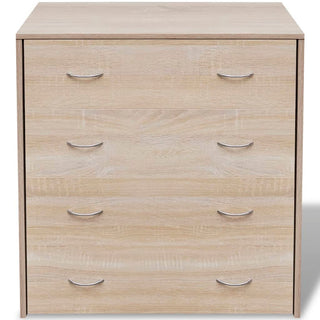 Dressoir Met 4 Lades 60X30,5X7 Cm Kleur