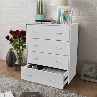 Dressoir Met 4 Lades 60X30,5X7 Cm Kleur