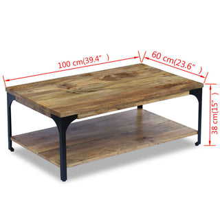 Salontafel 00X60X38 Cm Mangohout