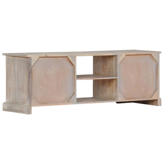 Tv-Meubel 120X30X40 Cm Massief Acaciahout