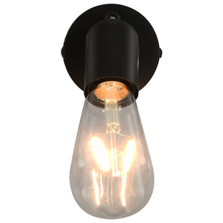 Spotlights Met Filament Peren 2 W E27 Zwart