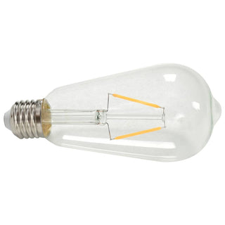 Spotlights Met Filament Peren 2 W E27 Zwart