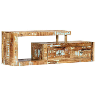 Tv-Meubel 120X30X40 Cm Massief Gerecycled Hout