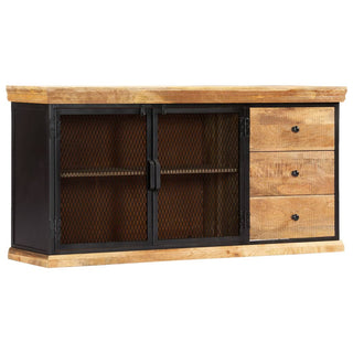 Dressoir 150X40X75 Cm Massief Mangohout