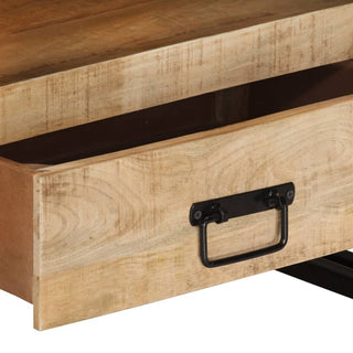 Tv-Meubel 100X30X45 Cm Massief Mangohout