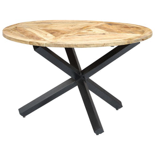 Eettafel Rond Massief Mangohout