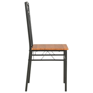 Eetkamerstoelen Mdf Bruin