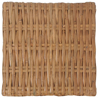 Salontafel 47X47X28 Cm Natuurlijk Rattan