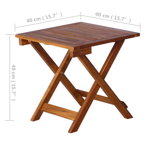 Ligbed Met Tafel Massief Acaciahout