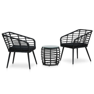 Bistroset Poly Rattan Kleurig