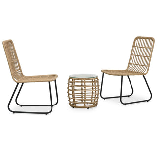 Bistroset Poly Rattan Kleurig