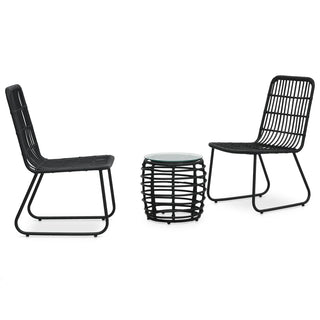 Bistroset Poly Rattan Kleurig