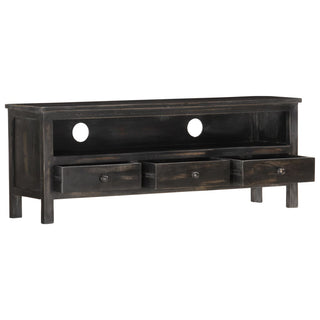 Tv-Meubel 120X30X45 Cm Massief Mangohout