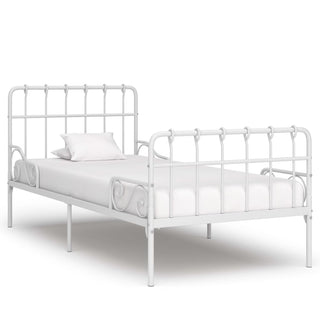 Bedframe Met Lattenbodem Metaal