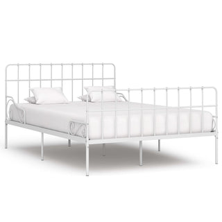 Bedframe Met Lattenbodem Metaal