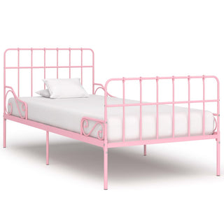 Bedframe Met Lattenbodem Metaal