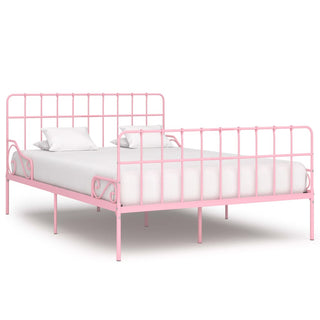 Bedframe Met Lattenbodem Metaal