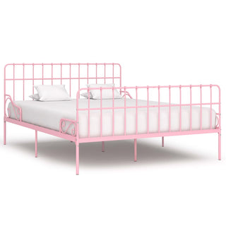 Bedframe Met Lattenbodem Metaal