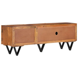 Tv-Meubel 140X30X46 Cm Massief Mangohout