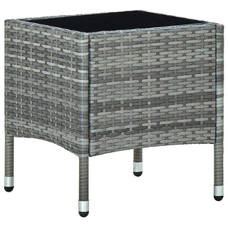 Tuintafel 40X40X45 Cm Poly Rattan