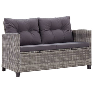 6-Delige Loungeset Met Kussens Poly Rattan