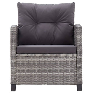 6-Delige Loungeset Met Kussens Poly Rattan