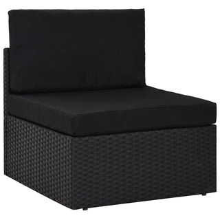 2-Delige Loungeset Poly Rattan