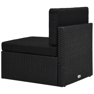 2-Delige Loungeset Poly Rattan