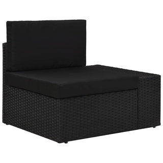 3-Delige Loungeset Poly Rattan