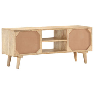 Tv-Meubel 110X30X45 Cm Massief Mangohout