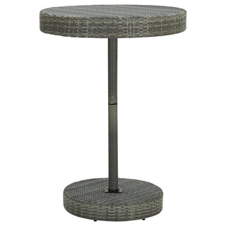 Tuintafel 60,5X106 Cm Poly Rattan