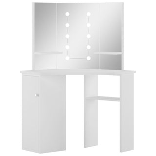 Hoekkaptafel Met Led-Verlichting