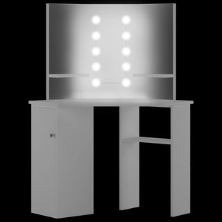 Hoekkaptafel Met Led-Verlichting