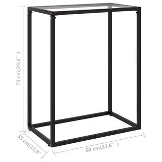 Wandtafel Gehard Glas Transparant