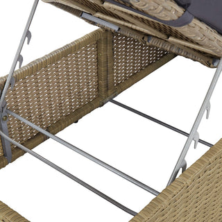 Ligbed Poly Rattan